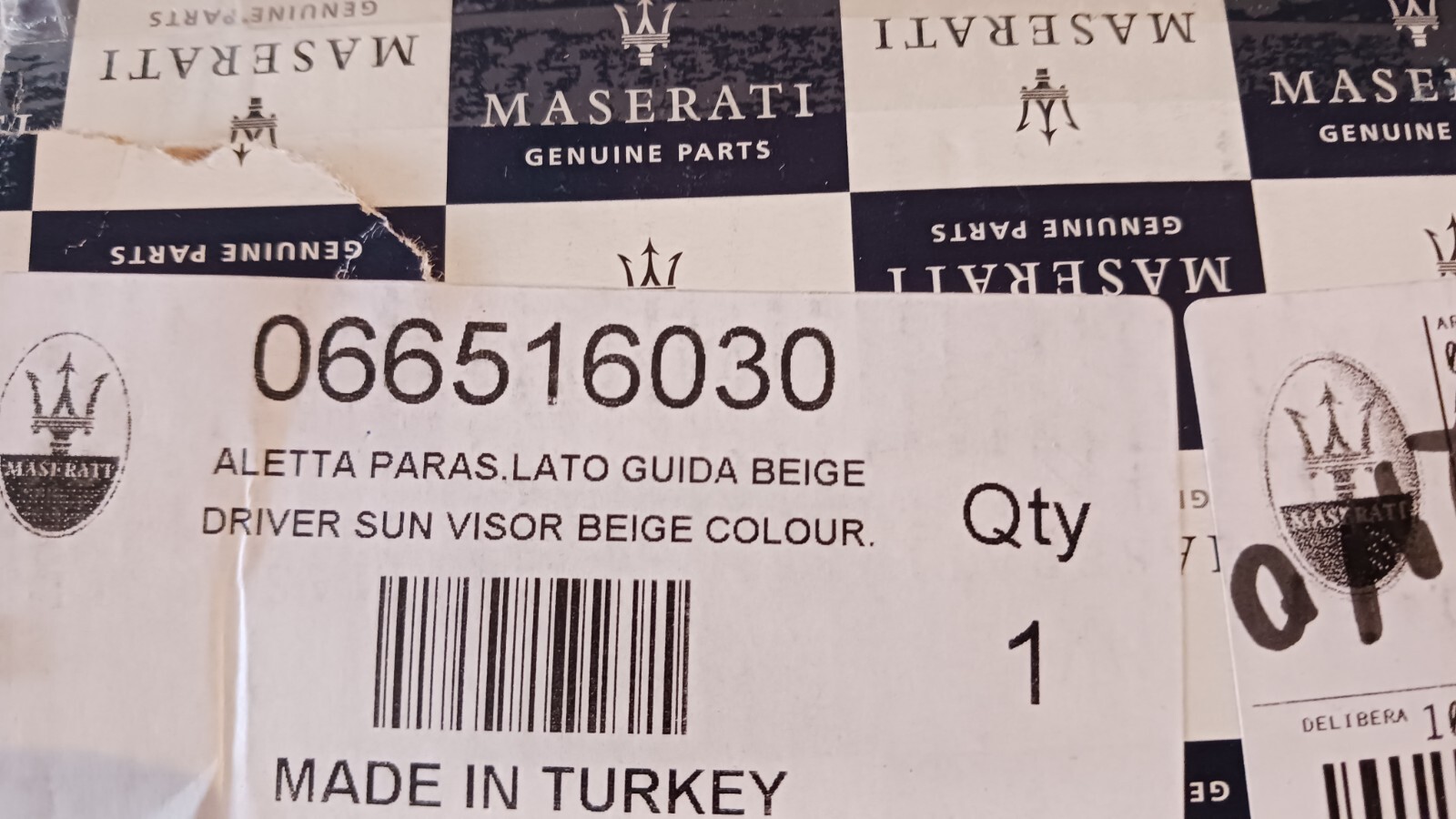 Maserati LH SUN SCREEN ASSEMBLY - EU JP / 3 - 66516030