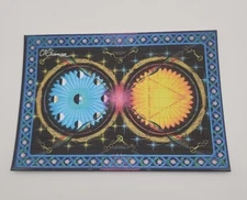 Ciaran Shaman "Infinity Keys " signed blotter art print Psychedelic Art
