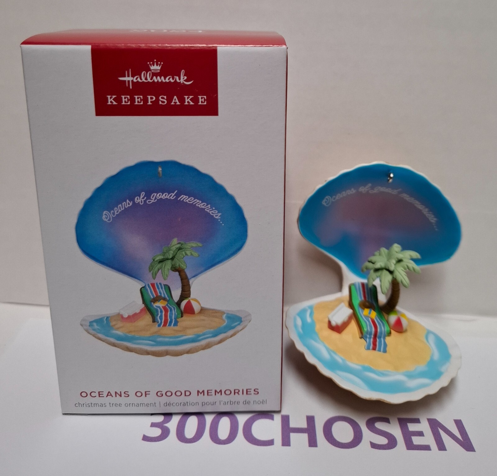 2024 Hallmark Oceans of Good Memories Keepsake Ornament New In Box Free US Shipping