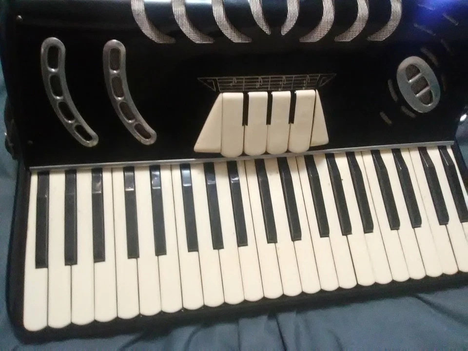 Lira Model 20 Vtg Accordion / No Case - Image 3 of 4