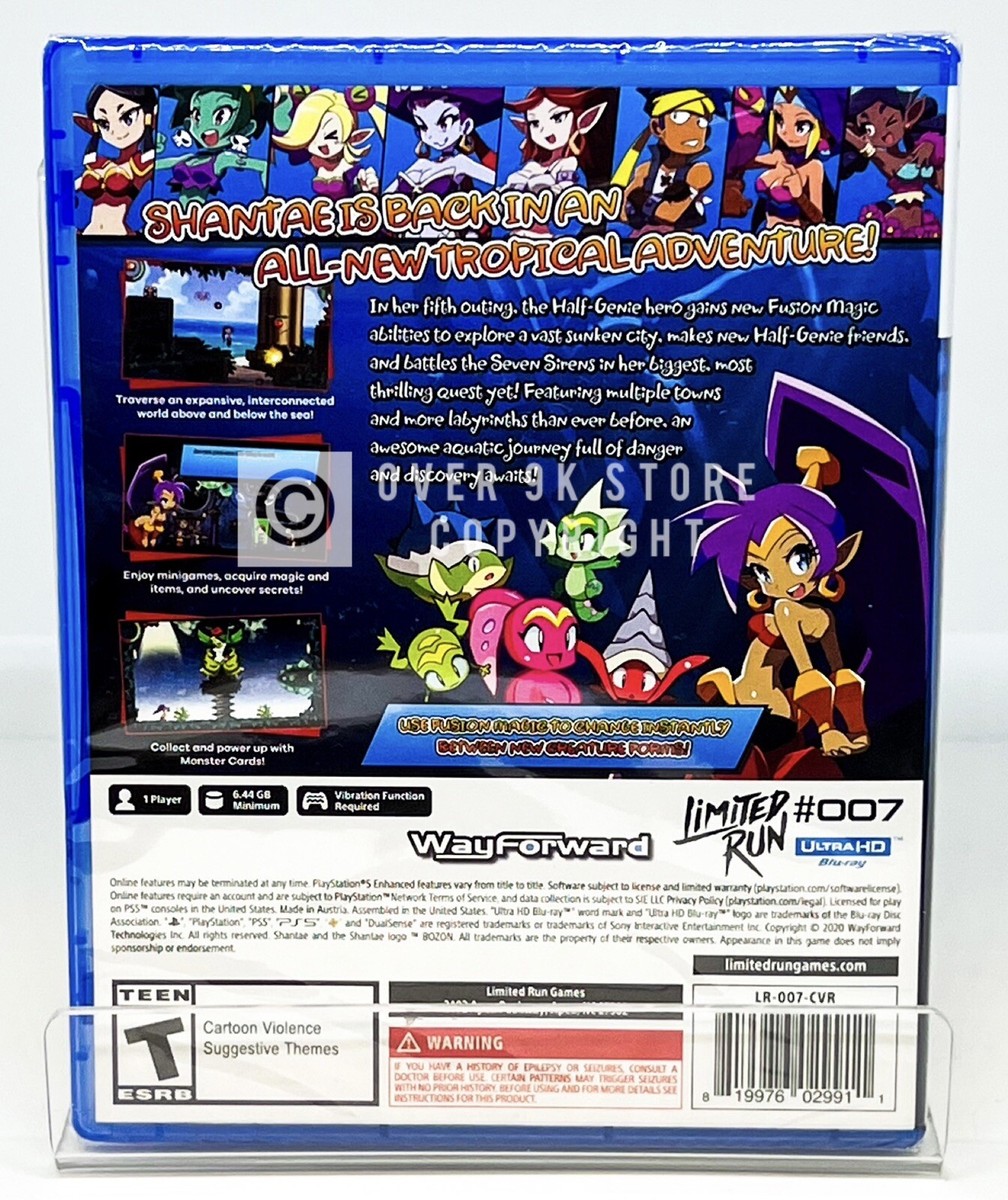 Shantae And The Seven Sirens - PS5 - Brand New | Factory Sealed | eBay