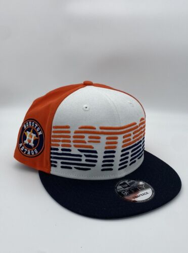 Houston Astros World Series 9Fifty New Era Hat Snapback Cap Orange/Blue - Picture 1 of 9