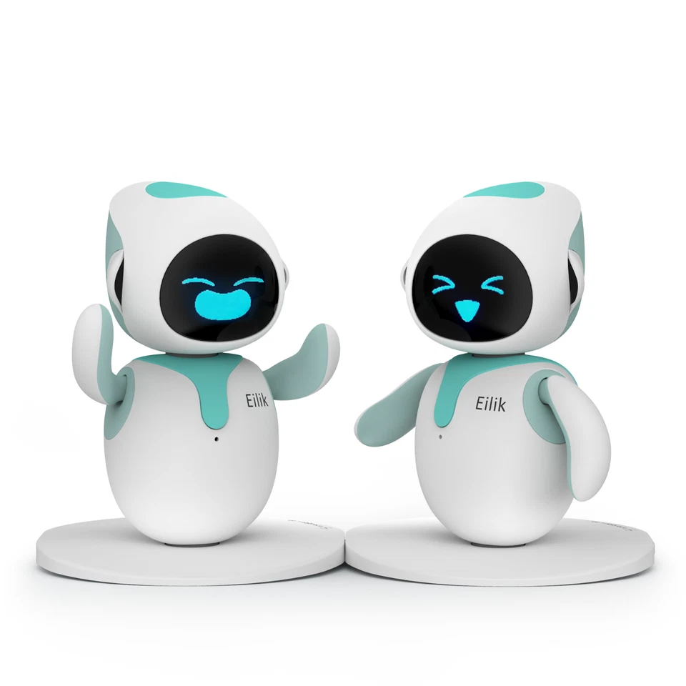 Eilik Kids & Adults Cute Smart Robot Pets Interactive Companion Desk - Image 3 of 4