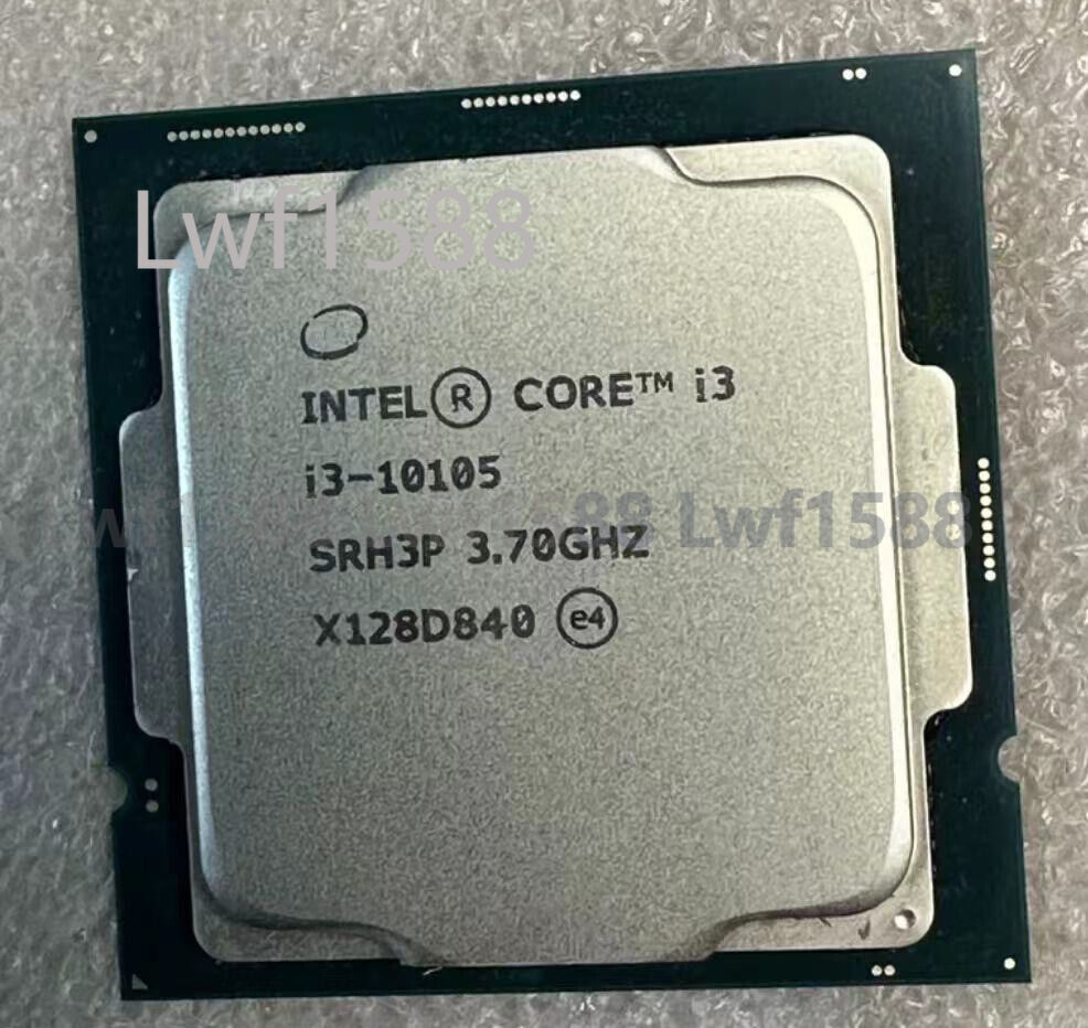 CPU I3 10105 cpu Intel Core i3-10105 CPU 3.7GHz LGA1200 10th Gen Comet Lake Desktop