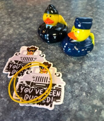 US Air Force rubber ducks
