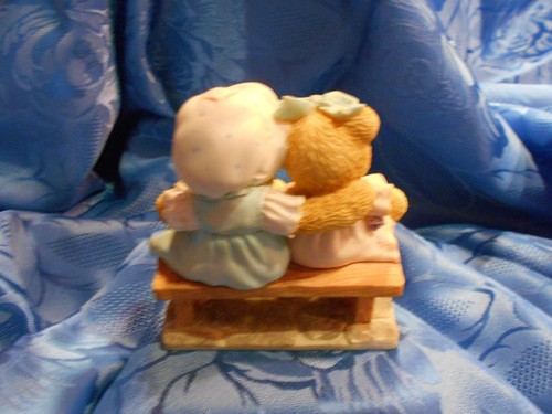 ENESCO- 1992 P.HILLMAN CHERISHED TEDDIES TRACIE & NICOLE # 911372 - Picture 3 of 5