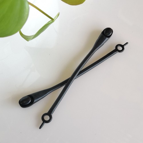 14 Shoelaces No Tie Elastic Silicone Loop N Lock Sneaker Runner Shoe Laces Black - Picture 17 of 29