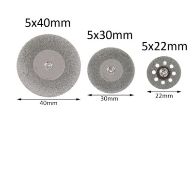 F21 / Diamant Trennscheibe Diamantscheibe Ø 22-30-40-50-60 mm für Dremel