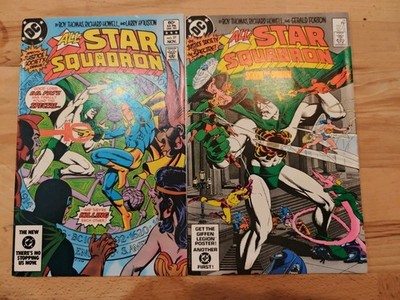 All-Star Squadron #27 #28 DC 1983 Dr. Fate Spectre JSA Roy Thomas Lot US-Comic