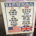 Capitol The Big Hits From England & U.S.A. LP Vinyl Beatles Beach Boys 1960s