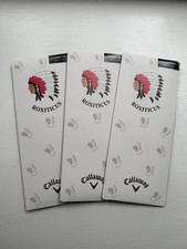3 NEW CALLAWAY FUSION GOLF GLOVES - MEN'S CADET MEDIUM-LARGE WORN ON YOUR LH 