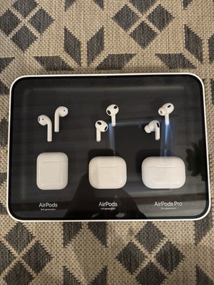  RAR - Master Display Apple Store - AirPods (Gen. 2, 3 & Pro 2)