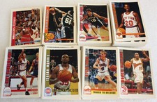 1992-93  NBA Hoops Basketball - Base Set  Cartes 246 à 490 au choix