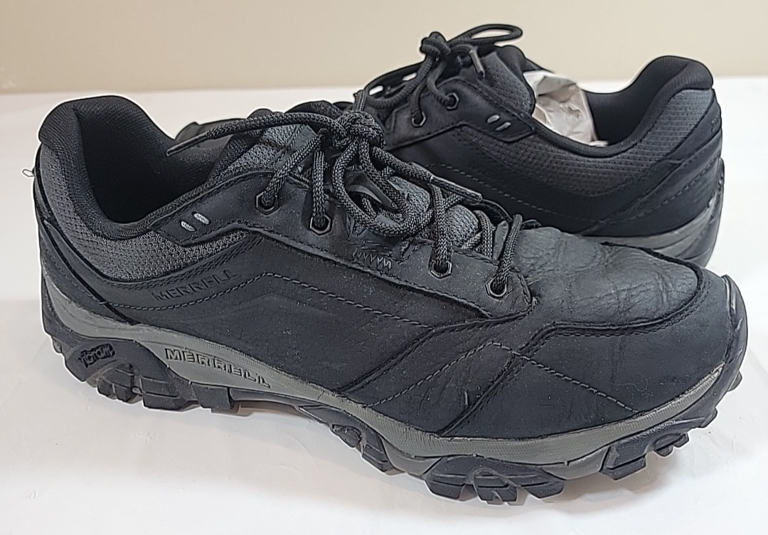 Merrell Uomo Moab Adventure Sneakers da Escursionismo stringate Nero J91829 Taglia US 12 M