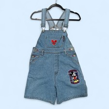 Rare Vintage Mickey Co. Disney Overall Shorts