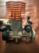 Kyosho Gs21 Nitro Engine  W/exhaust Hpi Traxxas Losi Serpent Nitro Rc Car