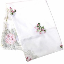 Bargain Water-Repellent Tablecloth Rose x Pink 190cm x 135cm