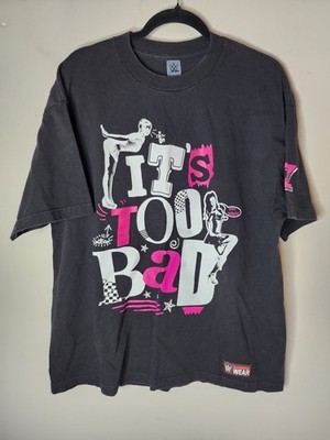 DOLPH ZIGGLER IT'S TOO BAD I'M TOO GOOD WWE WRESTLING AUTHENTIC T-SHIRT MENS XL