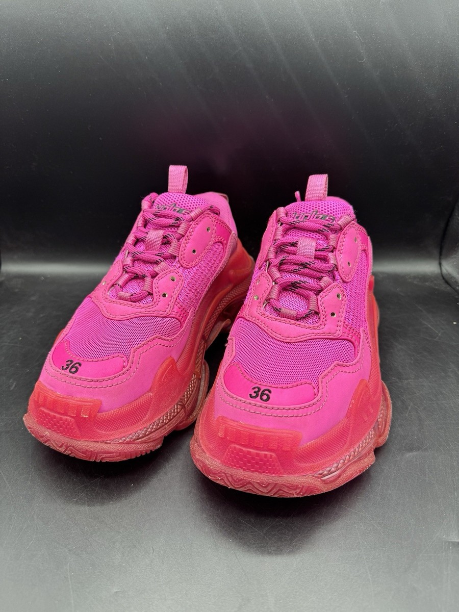 Balenciaga Triple S 'Pink' (WMNS) Size 36 EU / US Women's Size 6