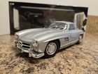1954 Mercedes-Benz 300 Sl Gullwing Silver 1/18 Diecast Car Minichamps
