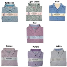 Nick Graham Men's Performance Short Sleeve Sport Shirt