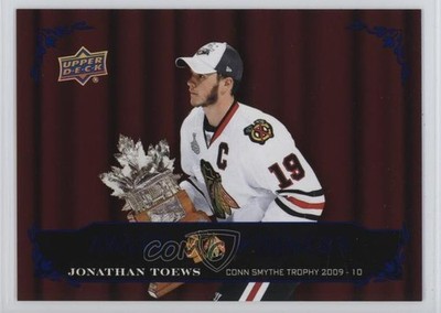 2025 Chicago Blackhawks Centennial Windy City Blue 40/65 Jonathan Toews #133 0he