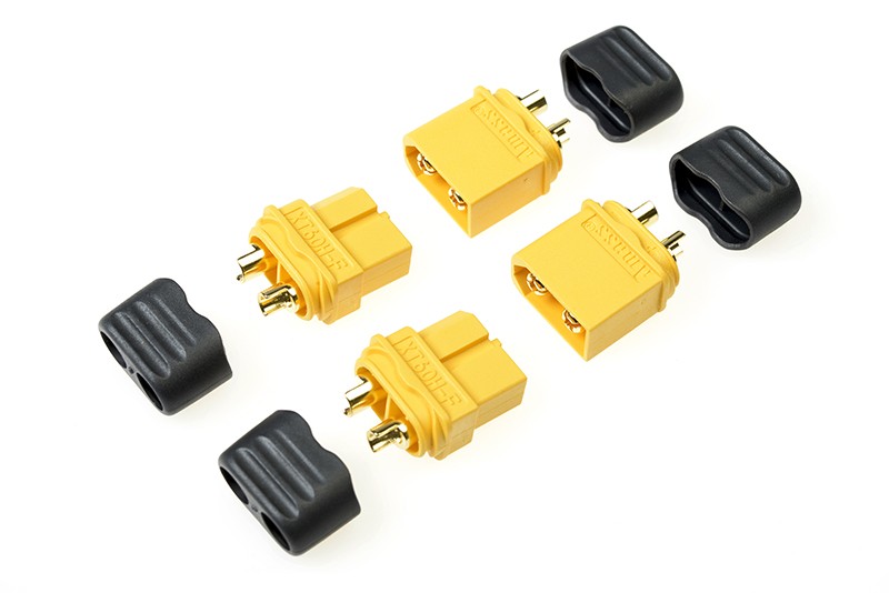 Gforce GF-1040-001 Connector XT-60 with Cap Gold Contacts Plug + Socket