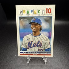 2025 Topps Heritage High Number - Perfect 10's Francisco Lindor #P10-13