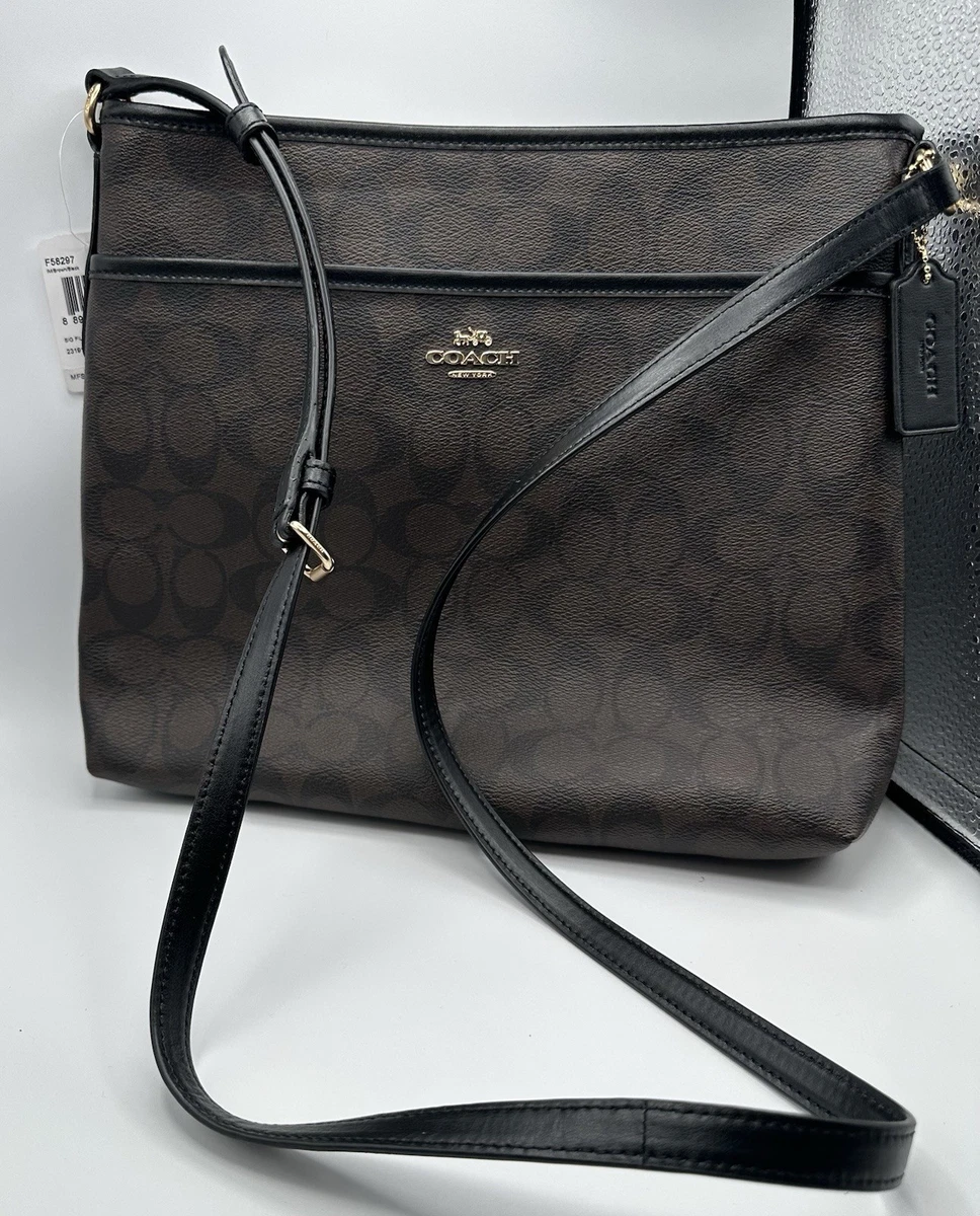 Coach File Bag Zip Canvas Exterior Bags & Handbags for Women for