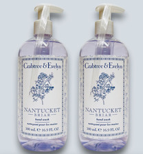 Crabtree Evelyn NANTUCKET BRIAR Hand Wash 16.9 oz - 2 PACK