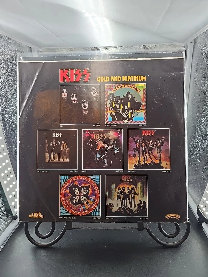 KISS Alive II Vinyl Record 1977 Original Terre Haute Press VG/G+ - Image 4 of 4