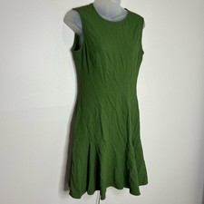 Michael Kors made in Italy Grass Green Sleeveless Mini Dress Classic size 6