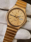 Seiko 5 Automatic 6319-7030 Day/Date Vintage Gold Plated Men's Watch