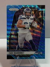 2024 Panini Prizm /230 Zach Charbonnet #264 Blue Wave Prizm Seahawks