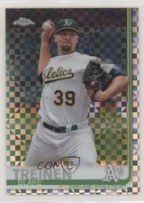 2019 Topps Chrome Mega Box X-Fractor Blake Treinen #144 y0i