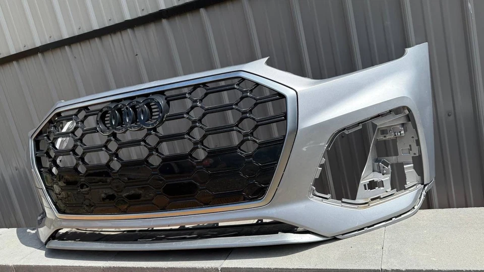 !!️SIN ENVÍO!!️ PARACHOQUES DELANTERO AUDI Q5 PLATEADO 2021 2022 2023 2024 Foto 2 de 3