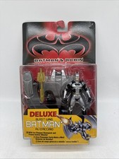 BATMAN FOREVER ☆ Deluxe Batman Figure + Batwing ☆ Sealed in box Carded Kenner 