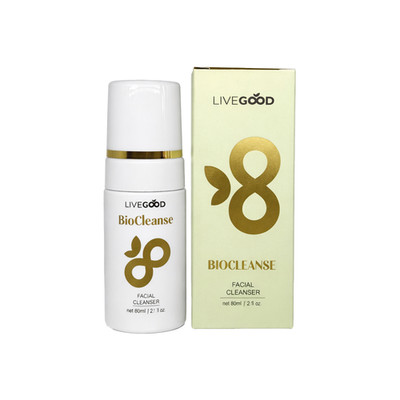BioCleanse Facial Cleanser multiple ceramides amino acid-based by LiveGood
