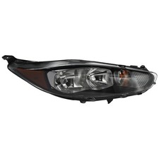 Passenger Side Headlight For Ford Fiesta 2014-2019 Halogen w/ Bulb/s CAPA Black