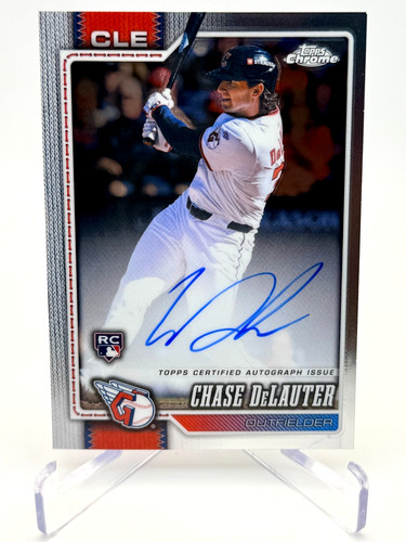 2026 Topps Chrome Chase DeLauter RC Auto Guardians #RA-CD