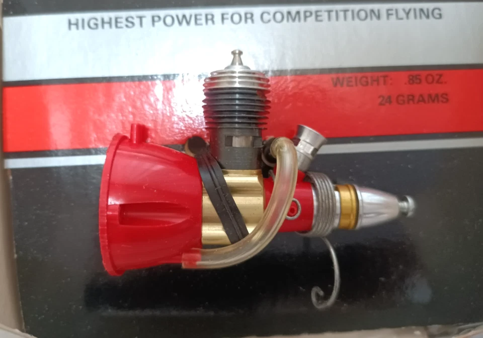 Lot of 2 COX TEE DEE .020 No.160 Airplane Engine Vintage New in Box - Image 4 of 4