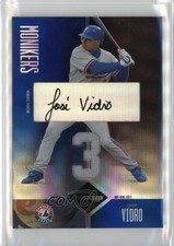 2004 Leaf Limited Monikers Jersey Number Signatures 24/25 Jose Vidro Auto 1rb1