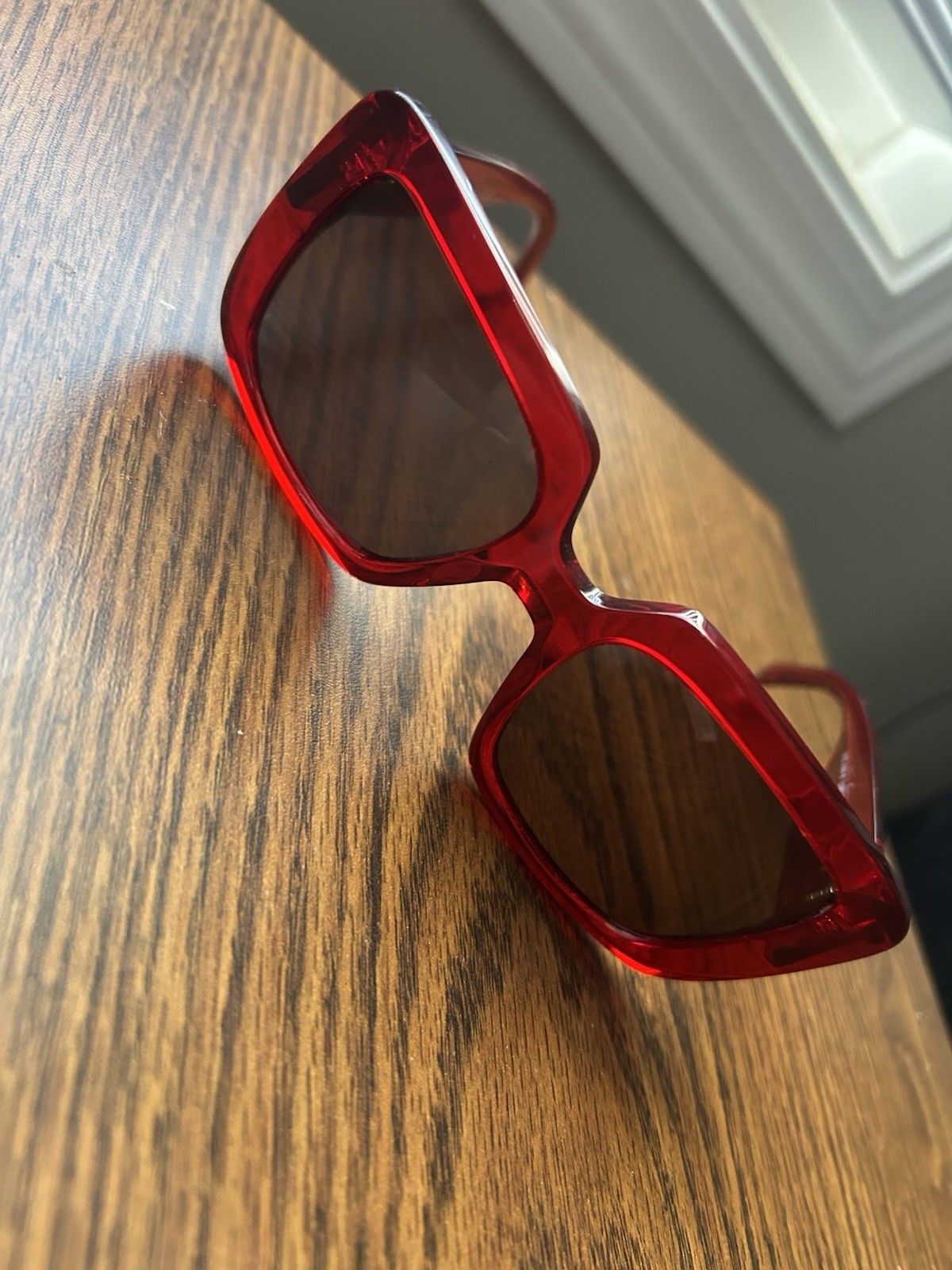 Versace VE4384B 528073 Woman Sunglasses Red Medusa Crystal Embellishment thumbnail 3