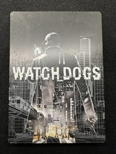 Watch Dogs Steelbook PS4 PlayStation 4 Game Ubisoft Aiden Pearce Metal Case