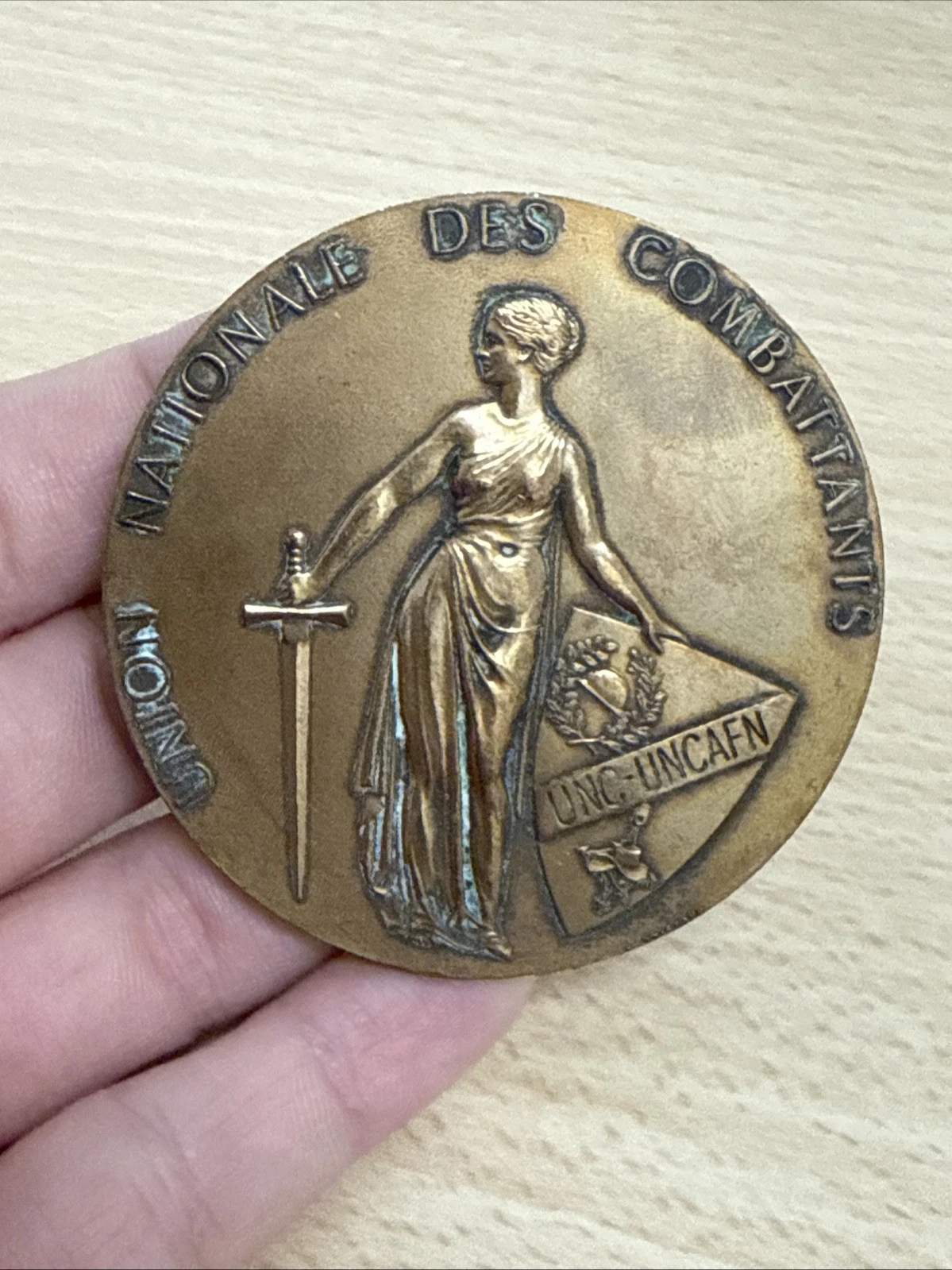 Médaille Union Nationale Des Combattants UNC-UNCAFN