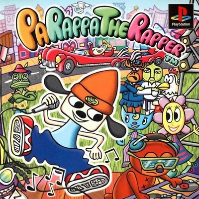 PS1 / Sony Playstation 1 - PaRappa the Rapper + Spinecard JAPAN mit OVP