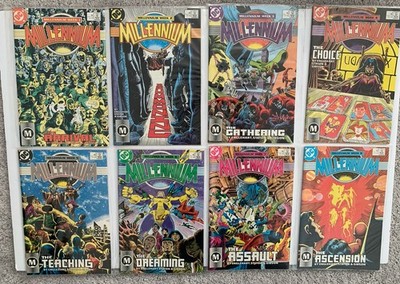 DC Comics Millennium Series 1-8 NM Complete Series. Copper Age