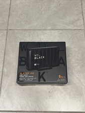 WD_BLACK D10 Game Drive 8TB Desktop External USB PC/Mac PS4/PS5
