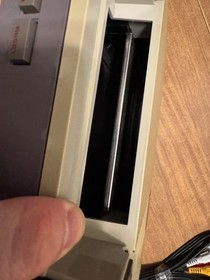 Nintendo NES video game system console w/ controller, cables WORKS