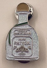 Patron Tequila SILVER 100% DEAGAVE Lapel Hat Pin